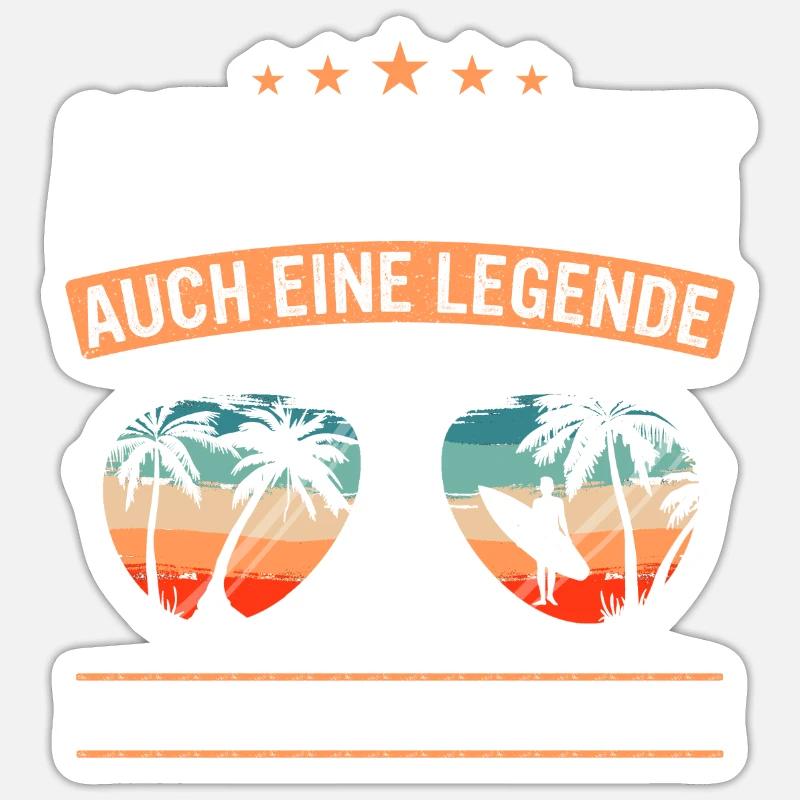 Partial retirement ATZ - Sticker size S (10 x 10 cm) - white matte