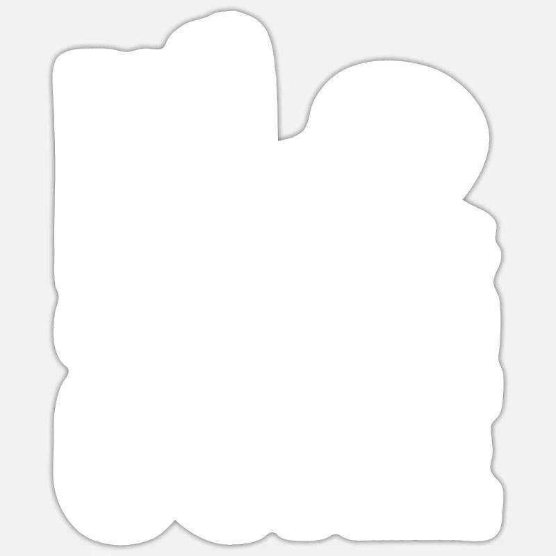 Nurse - Sticker size S (10 x 10 cm) - white matte