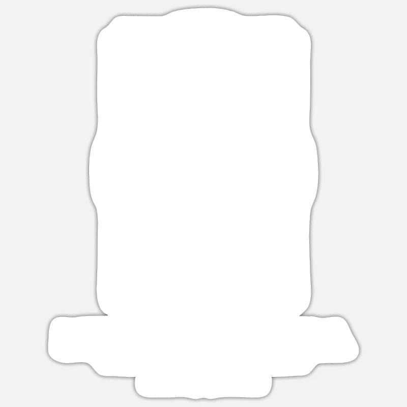 Geschichte Gilgamesch Antike Sumer Assyrien - Sticker Größe S (10 x 10 cm) - Mattweiß