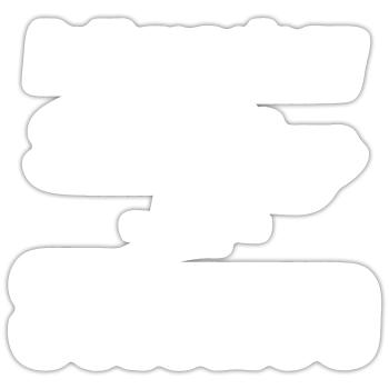 L’anthropologie au service de la science - Sticker taille S (10 x 10 cm) - blanc mat - Devant