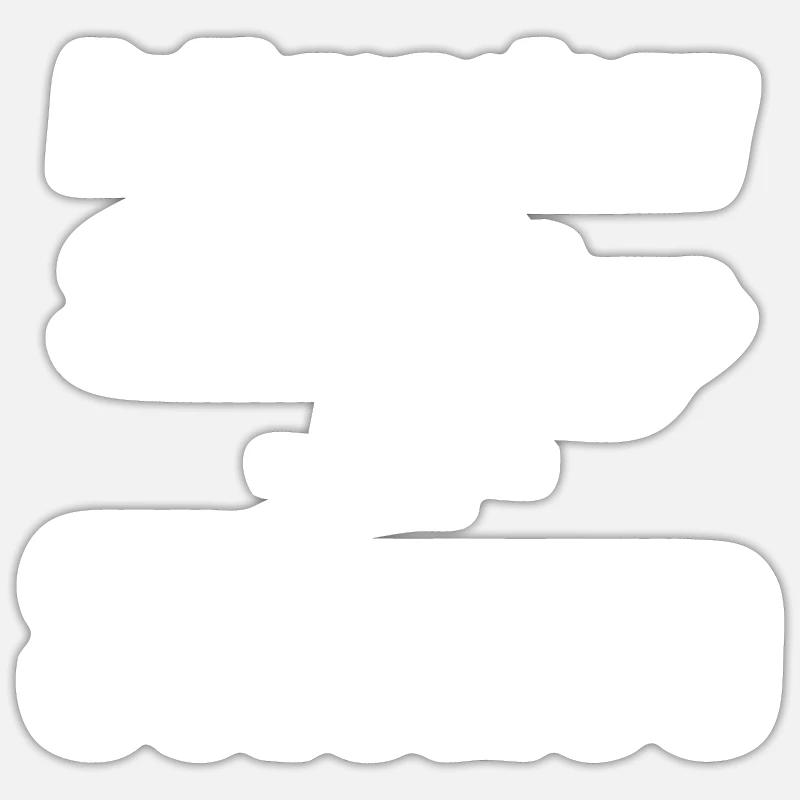 Anthropology Stalking for Science Sticker size S (10 x 10 cm)