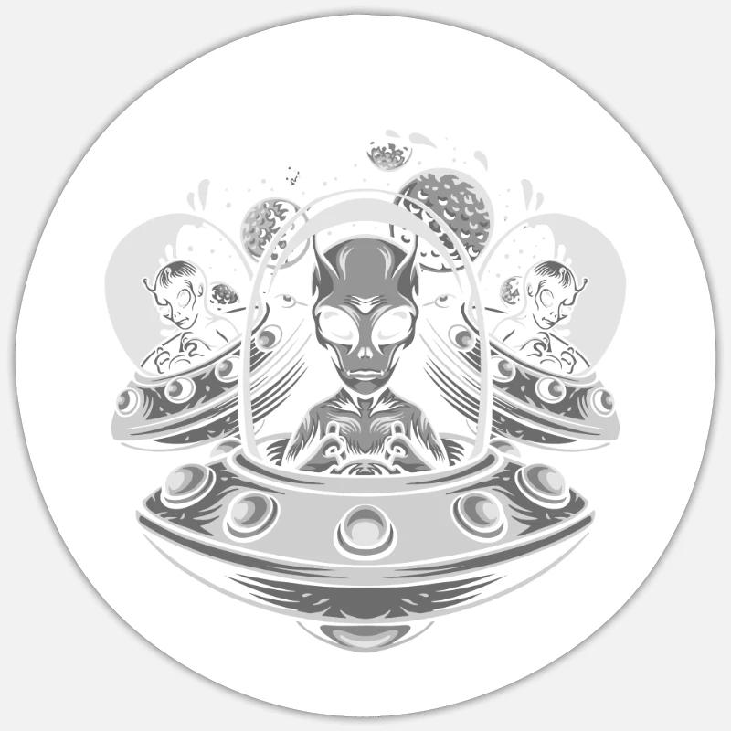 Sticker Größe S (10 x 10 cm) - 
