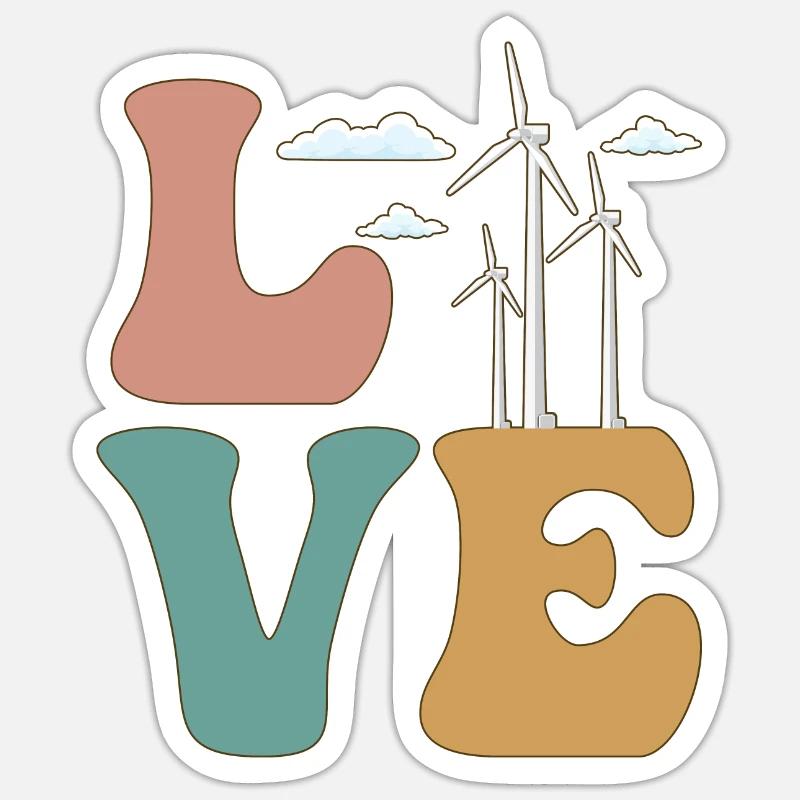 Sticker Größe S (10 x 10 cm) - 