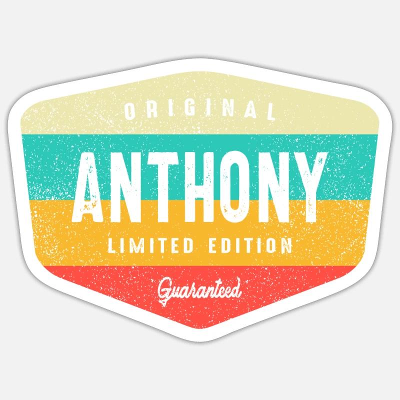 Anthony Personalized Name - Anthony Sticker size S (10 x 10 cm)