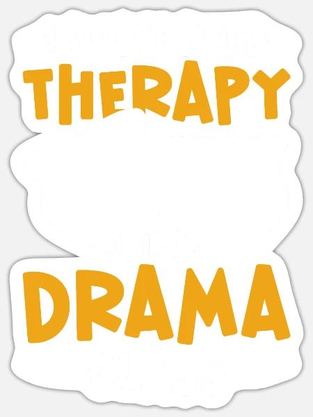 Schauspielerei Theaterunterricht - Sticker Größe S (10 x 10 cm) - Mattweiß