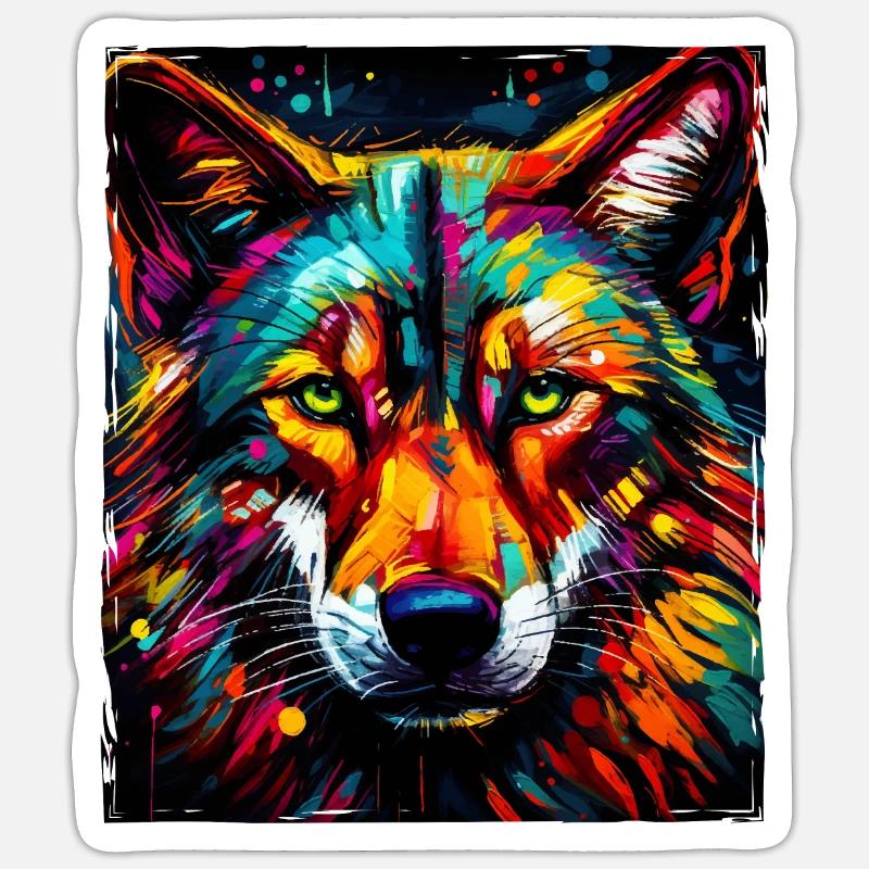 Sticker Größe S (10 x 10 cm) - 