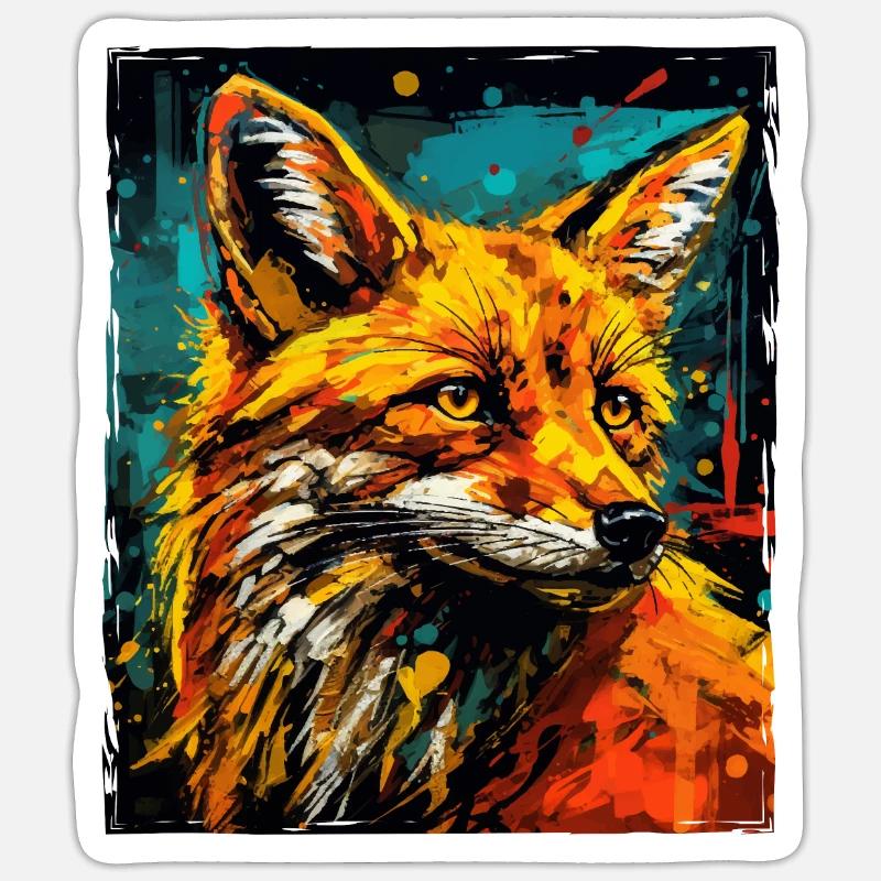 Sticker Größe S (10 x 10 cm) - 