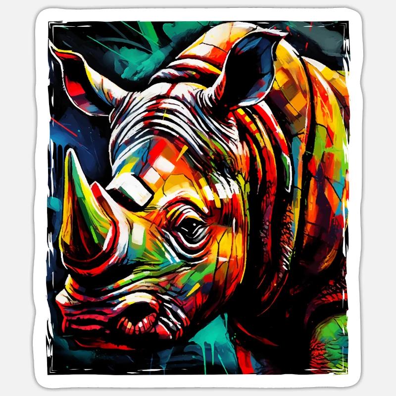 Sticker Größe S (10 x 10 cm) - 