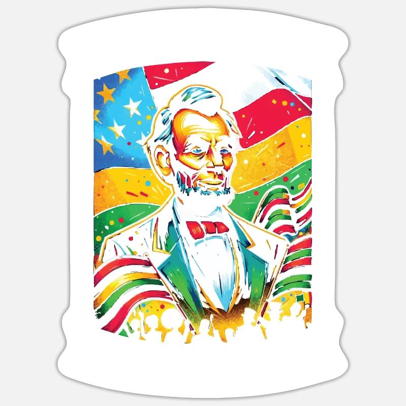 Emancipation Proclamation Black Pride Juneteenth Sticker size S (10 x 10 cm)