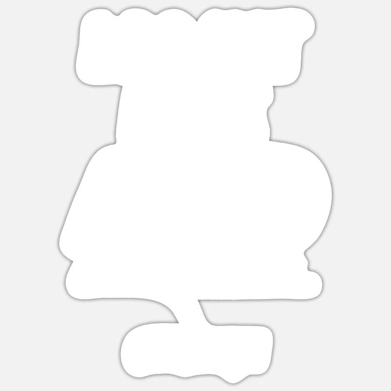 I don't have adhd Funny hyperfocus Sticker size S (10 x 10 cm)