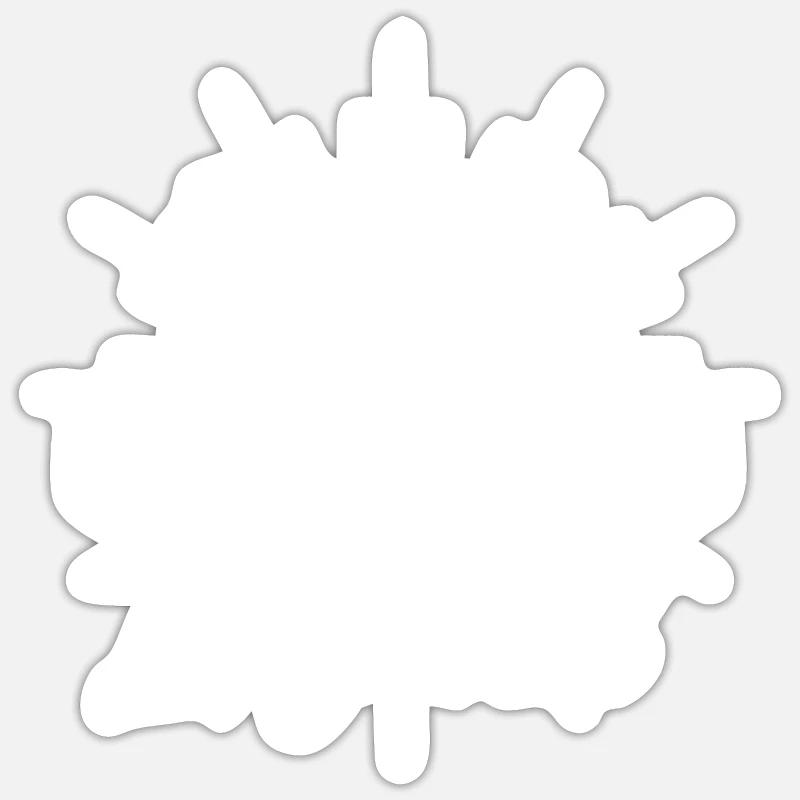 Backgammon Legend - Sticker size S (10 x 10 cm) - white matte
