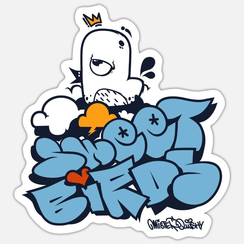 Sticker taille S (10 x 10 cm) - 