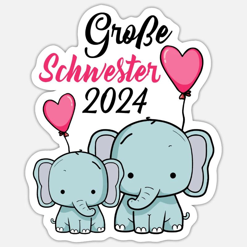 Sticker Größe S (10 x 10 cm) - 