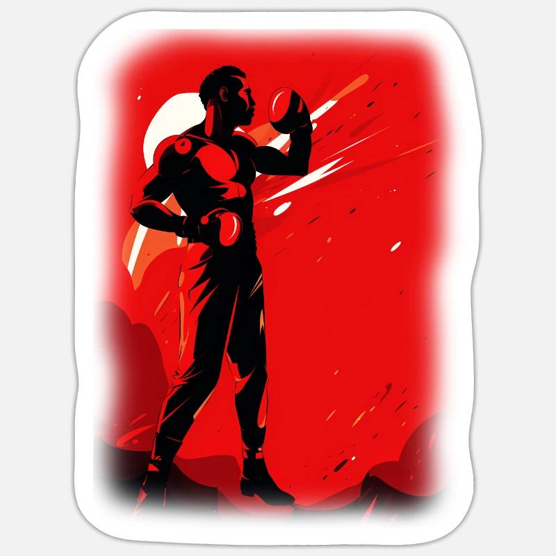 Boxen - Sticker Größe S (10 x 10 cm) - Mattweiß