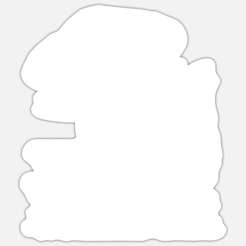 Squirrel - Sticker size S (10 x 10 cm) - white matte