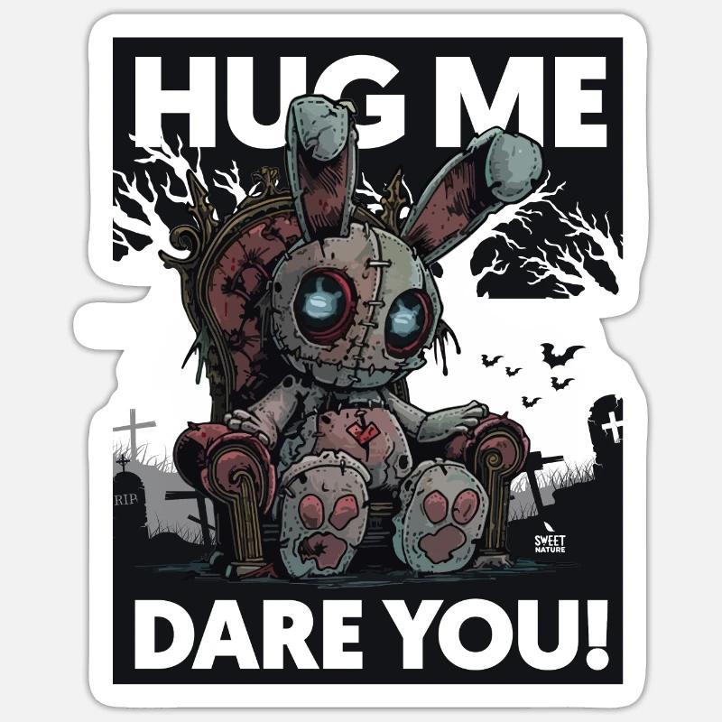 I HATE Easter 2! Sticker size S (10 x 10 cm)
