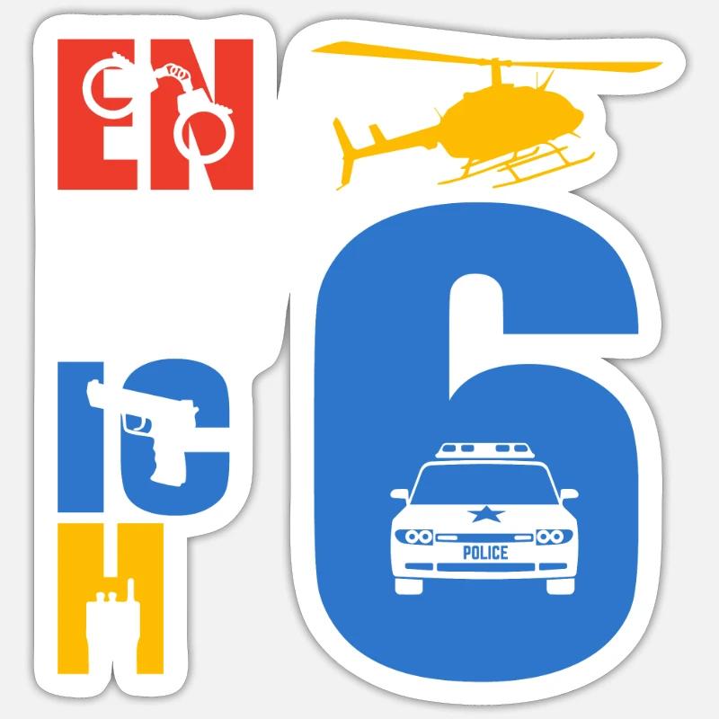 Sticker Größe S (10 x 10 cm) - 