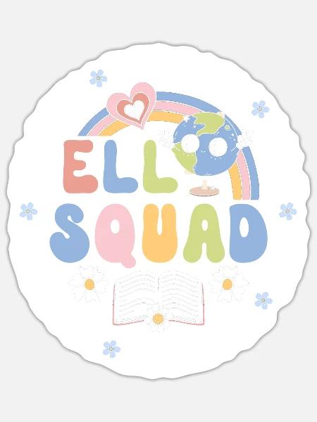 Englischlehrerin Englischlehrer Nachhilfelehrer - Sticker Größe S (10 x 10 cm) - Mattweiß