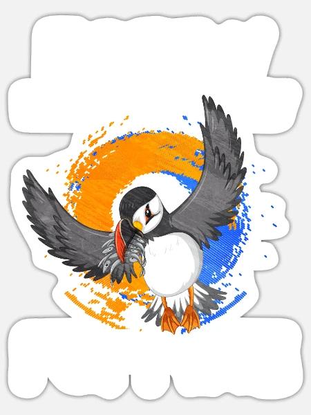  - Sticker size S (10 x 10 cm) - white matte