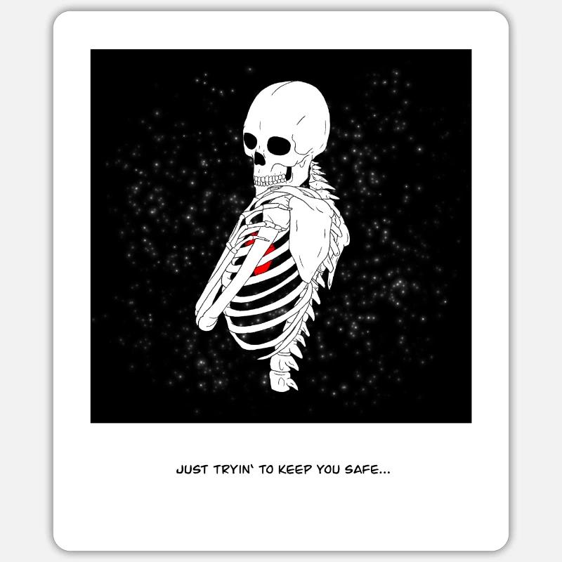 Save Sticker size S (10 x 10 cm)