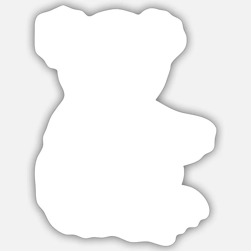 Koala Logo Emblem Koalabear Eucalyptus Lover Koala Sticker size S (10 x 10 cm)