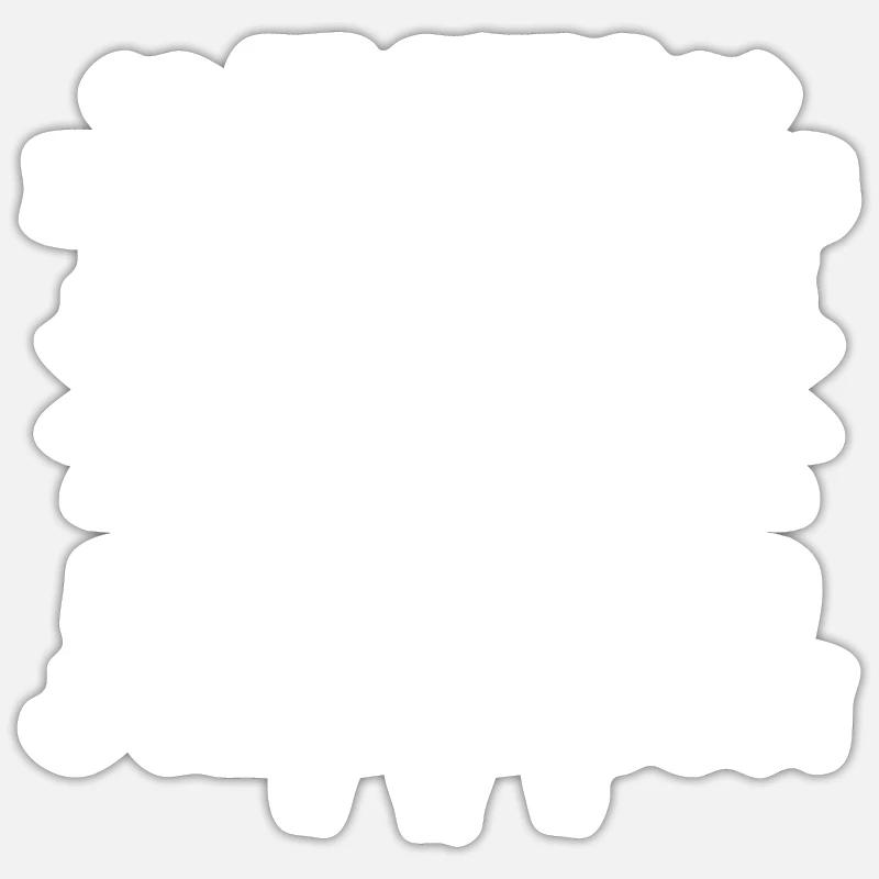 Franc comtois je ferme pas ma gueule franche comté Sticker taille S (10 x 10 cm)