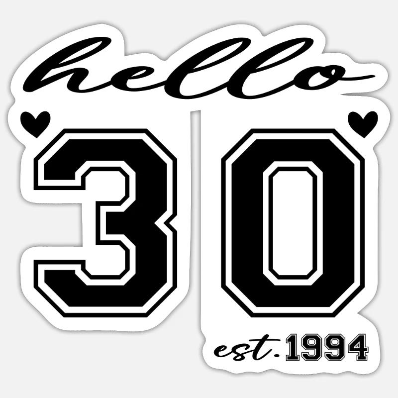 Sticker Größe S (10 x 10 cm) - 