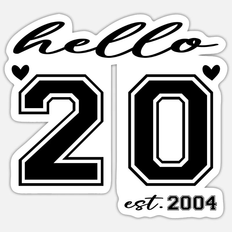 Sticker size S (10 x 10 cm) - 