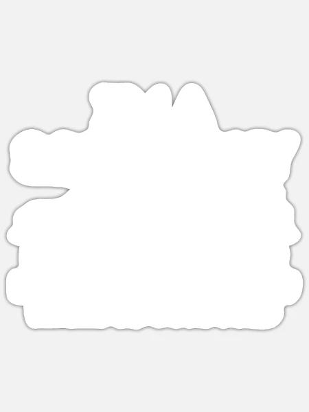 Sound Guy ist kein Zauberer - Sticker Größe S (10 x 10 cm) - Mattweiß