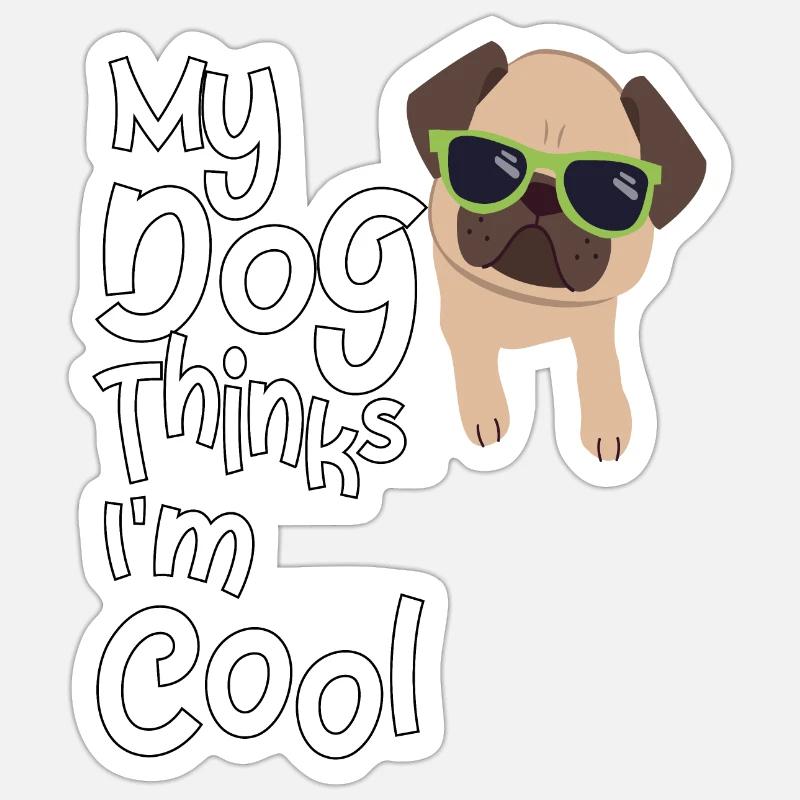 Sticker størrelse S (10 x 10 cm) - 