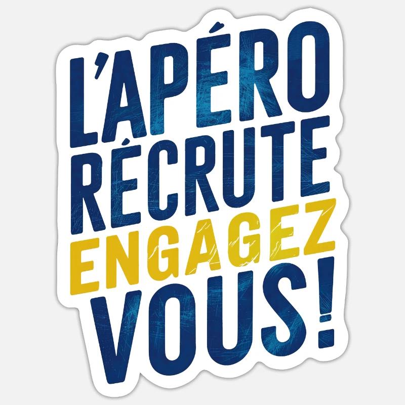Sticker taille S (10 x 10 cm) - 