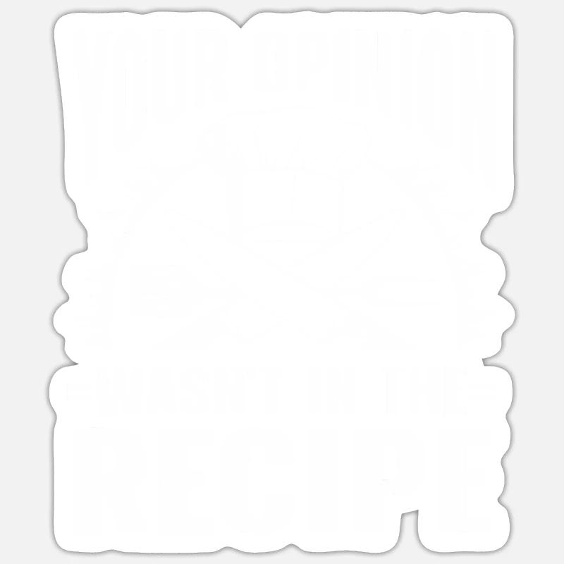 Chef Kitchen Cook - Sticker size S (10 x 10 cm) - white matte