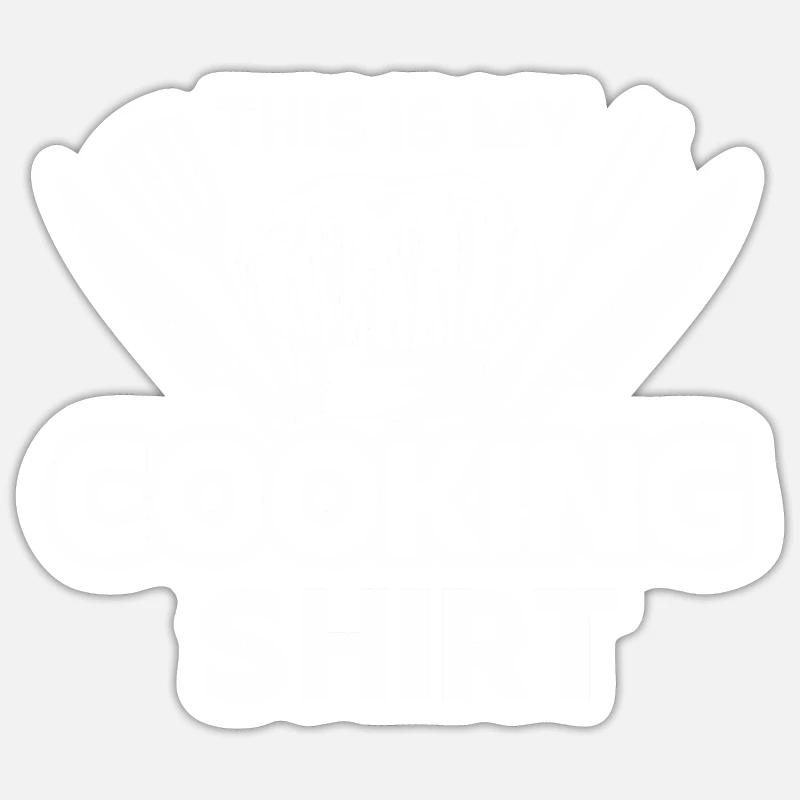 Chef Kitchen Cook - Sticker size S (10 x 10 cm) - white matte