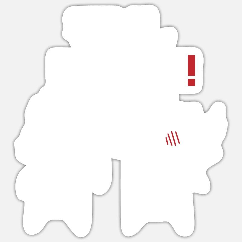 Sticker Größe S (10 x 10 cm) - 