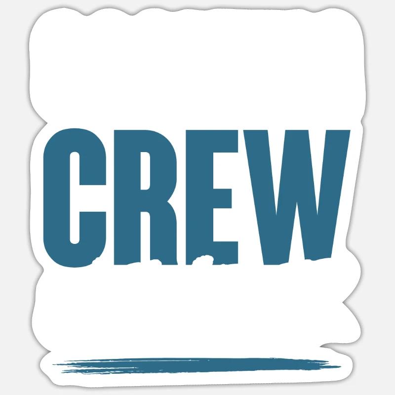 Cooking Crew - Sticker size S (10 x 10 cm) - white matte