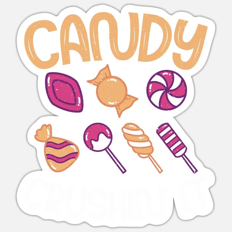 Candy Gift Sticker Größe S (10 x 10 cm)