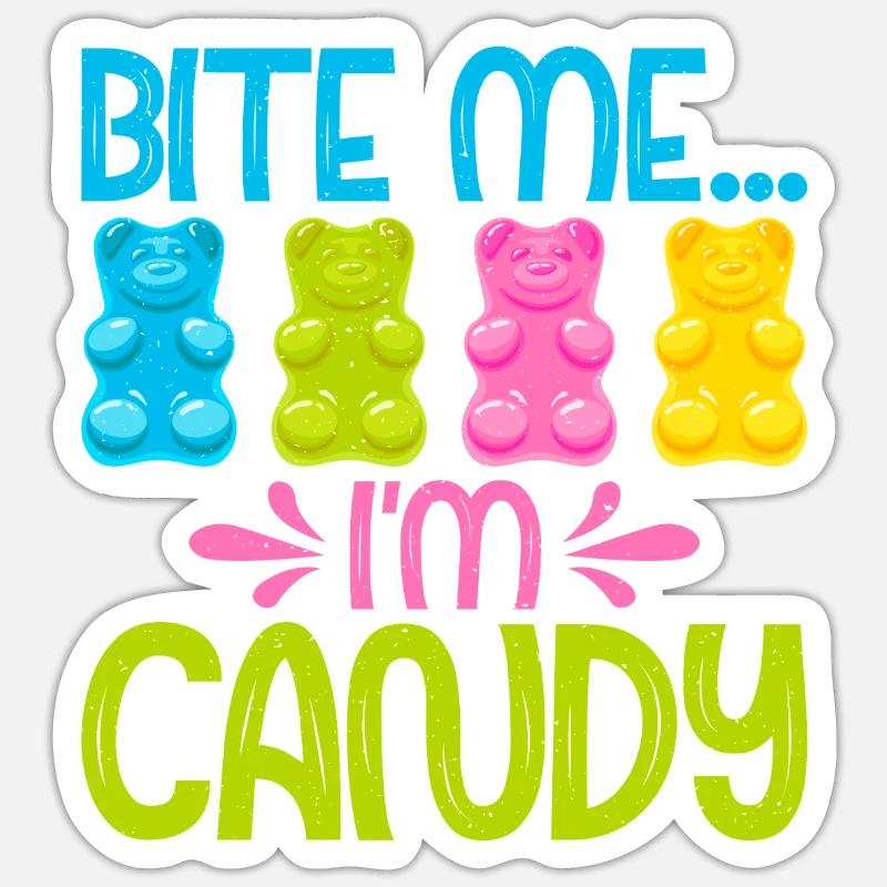 Candy Gift Sticker Größe S (10 x 10 cm)