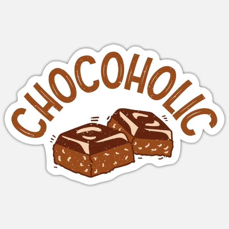 Candy Gift - Sticker Größe S (10 x 10 cm) - Mattweiß