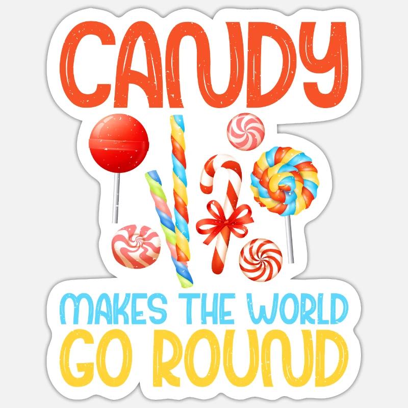 Candy Gift Sticker Größe S (10 x 10 cm)
