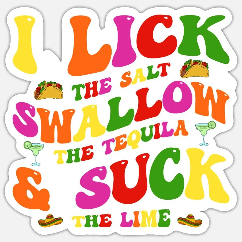 Cinco de Mayo - Sticker Größe S (10 x 10 cm) - Mattweiß