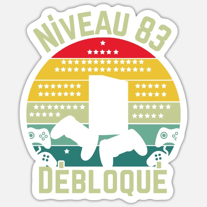 Sticker taille S (10 x 10 cm) - 