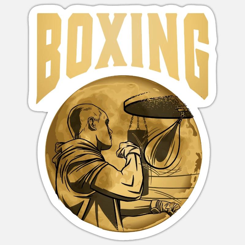 Boxen - Sticker Größe S (10 x 10 cm) - Mattweiß