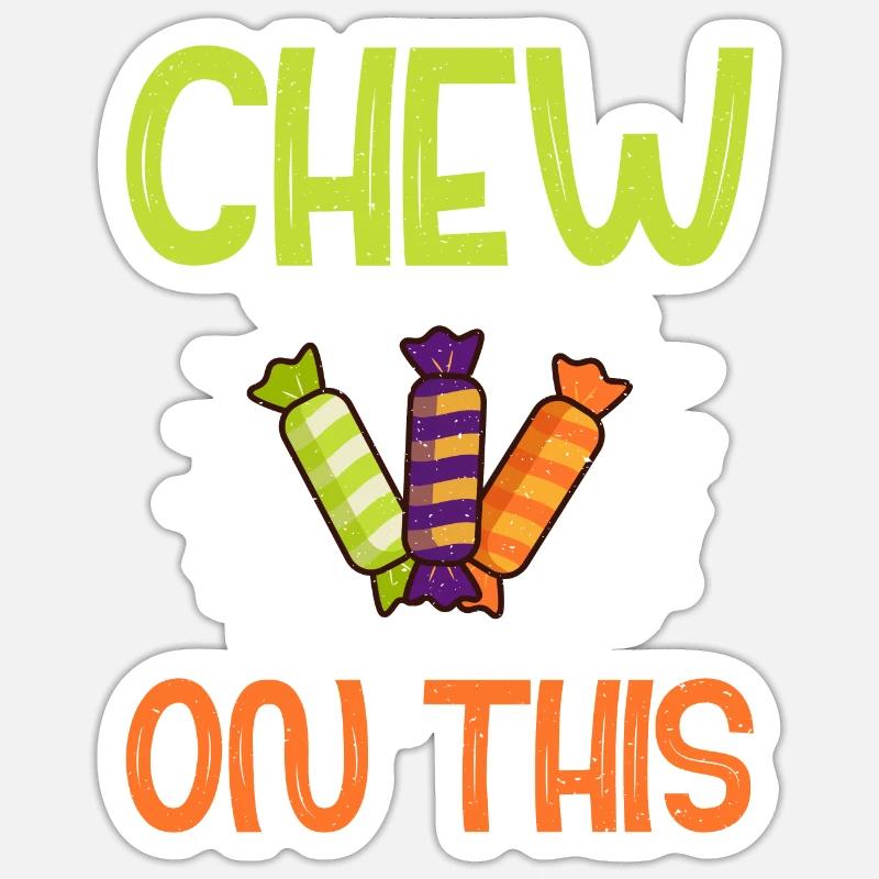 Candy Gift - Sticker size S (10 x 10 cm) - white matte