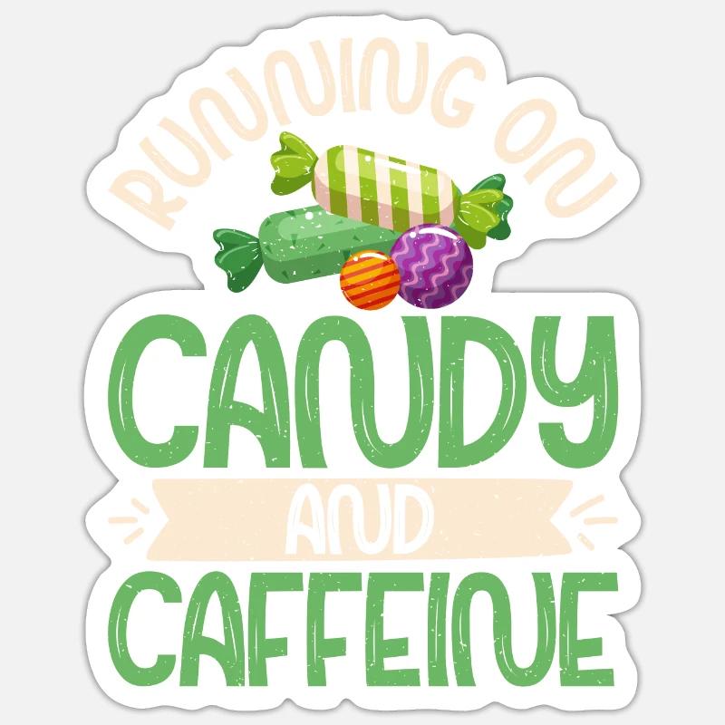 Candy Gift - Sticker size S (10 x 10 cm) - white matte