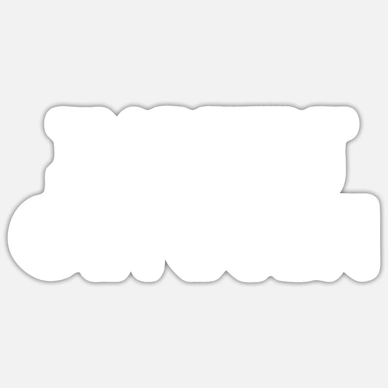 Présentez Bitcoin ici - Sticker taille S (10 x 10 cm) - blanc mat
