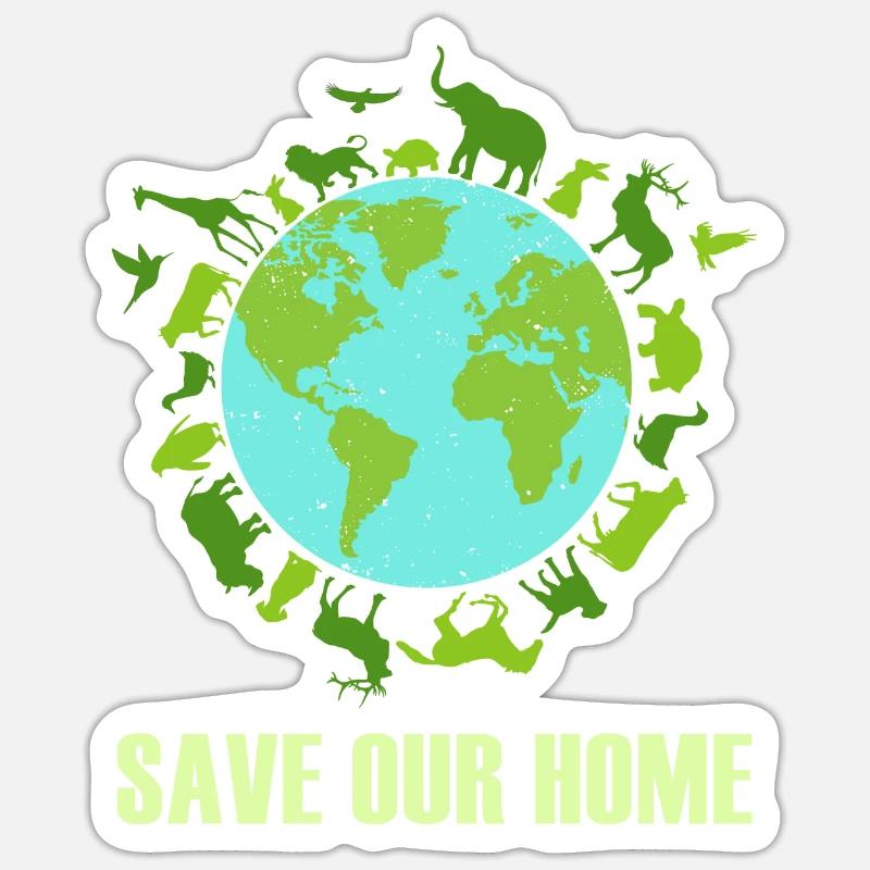 Sticker Größe S (10 x 10 cm) - 