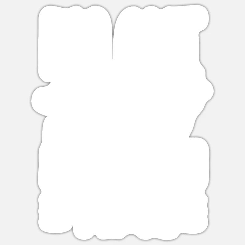 Lechon - Sticker size S (10 x 10 cm) - white matte