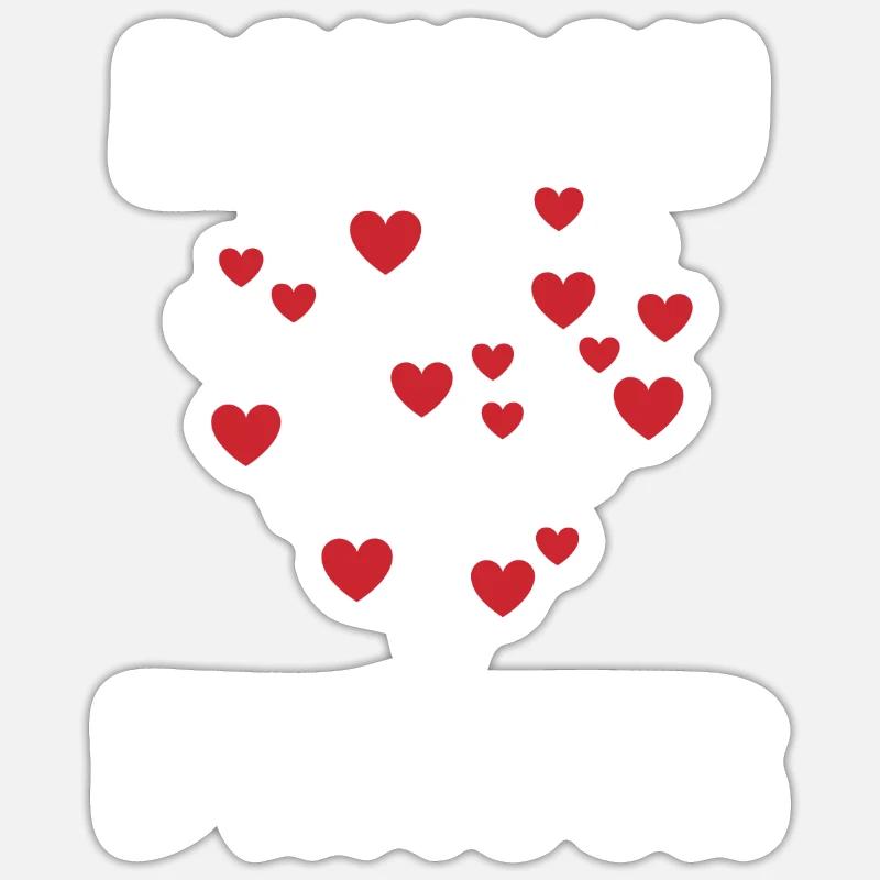 Boubou - Sticker taille S (10 x 10 cm) - blanc mat