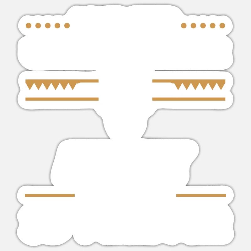 Imprimante 3D Impression 3D - Sticker taille S (10 x 10 cm) - blanc mat