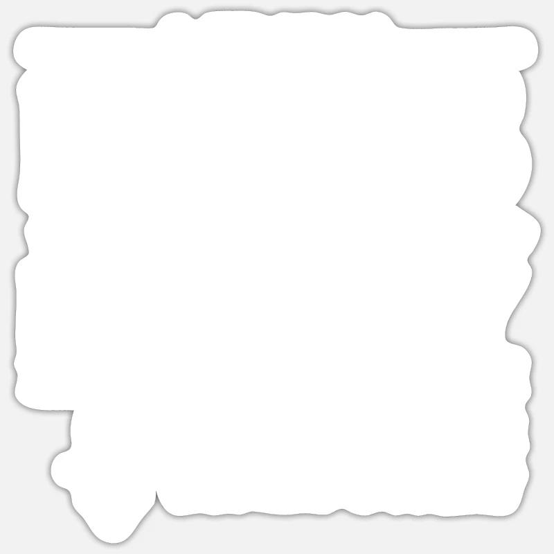 3D Printer 3D Printing - Sticker size S (10 x 10 cm) - white matte